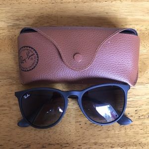 Ray Ban Erika Black Sunglasses